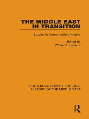 cover image of The Middle East in Transition